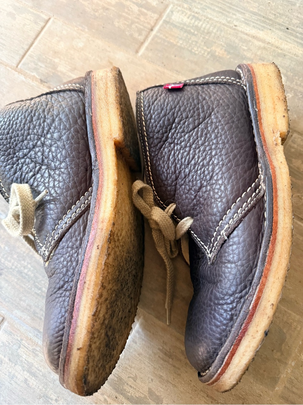 Duckfeet Grena Wool-Lined Leather Boots Brown Size 41 - Picture 2 of 7